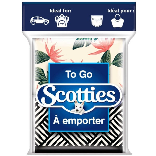 Scotties Facial Tissues To Go 12ct 8packs