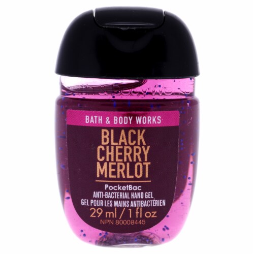 Bath & Body Works Black Cherry Merlot PocketBac Anti-Bacterial Hand Gel 1 fl oz/29 ml