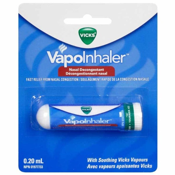 Vicks Vapo Inhaler Nasal Decongestant 0.20ml