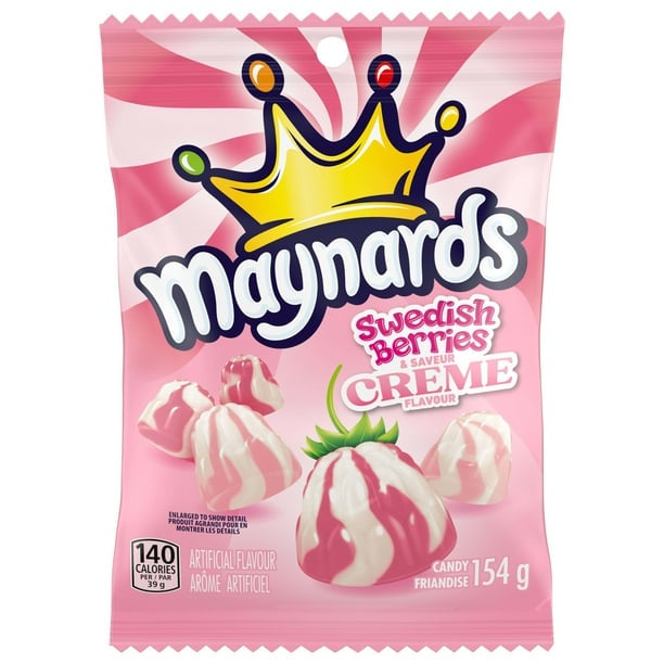 Maynards Swedish Berries & Cream 154g