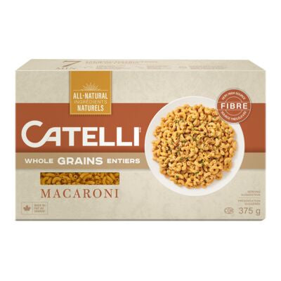 Catelli Whole Grains Macaroni 375g