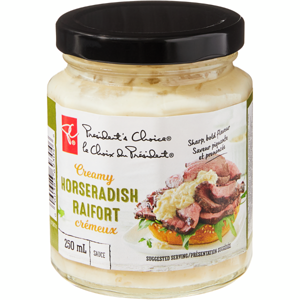 President's Choice Creamy Horseradish Sauce 250ml