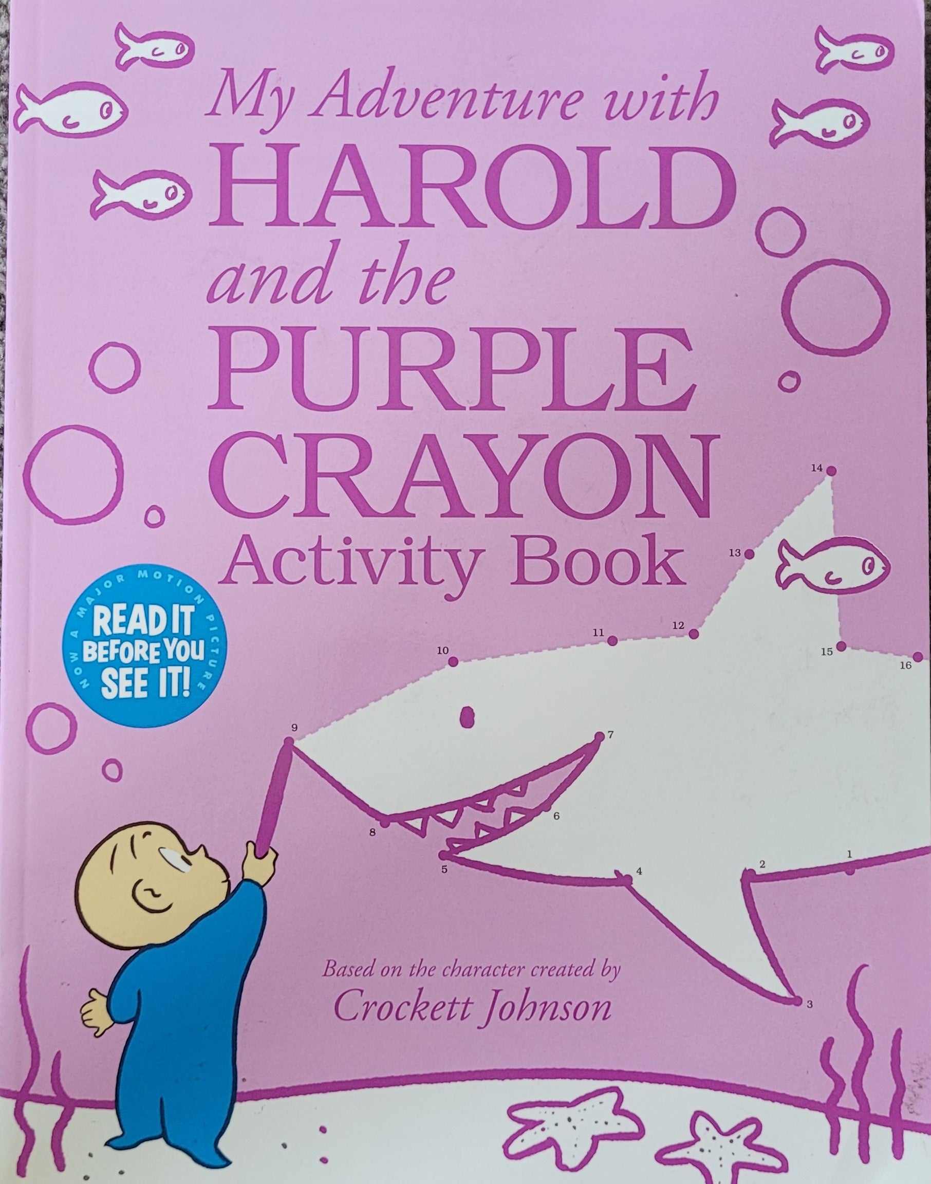 My Adventure with Harold and the Purple Crayon Activity Book