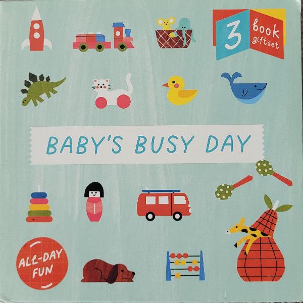 Baby's Busy Day - 3 Book Gift Set