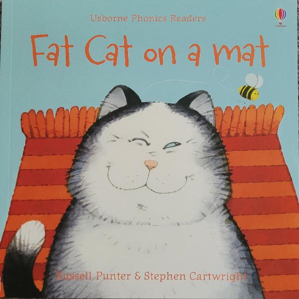 Usborne Phonics Readers - Fat Cat On A Mat