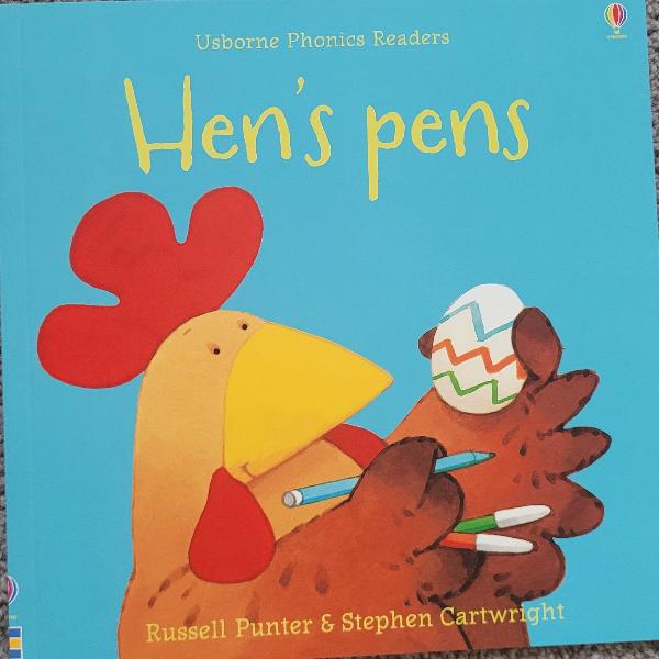 Usborne Phonics Readers - Hen's Pens