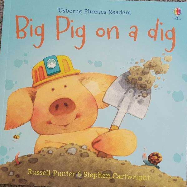 Usborne Phonics Readers - Big Pig On A Dig