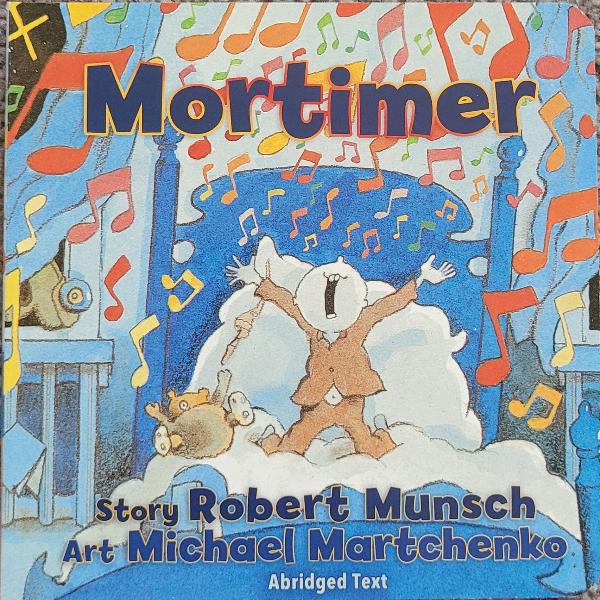 Robert Munsch Board Book - Mortimer