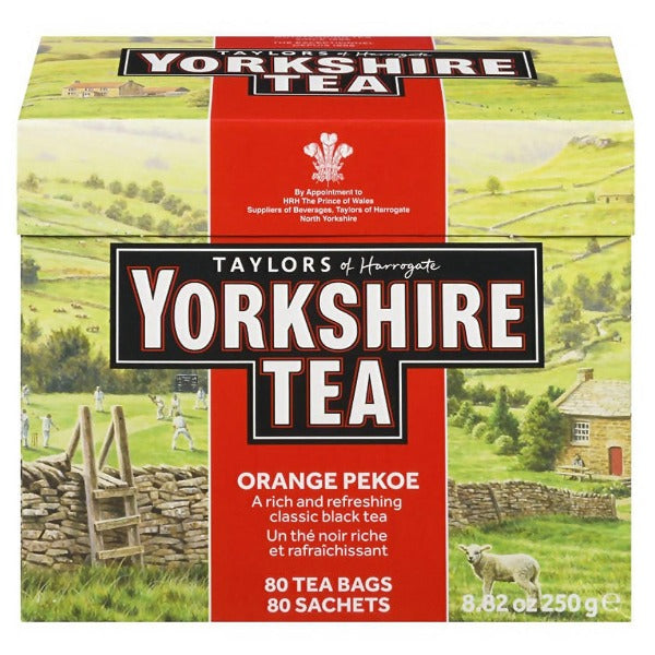 Yorkshire Orange Pekoe Tea 80ct 250g