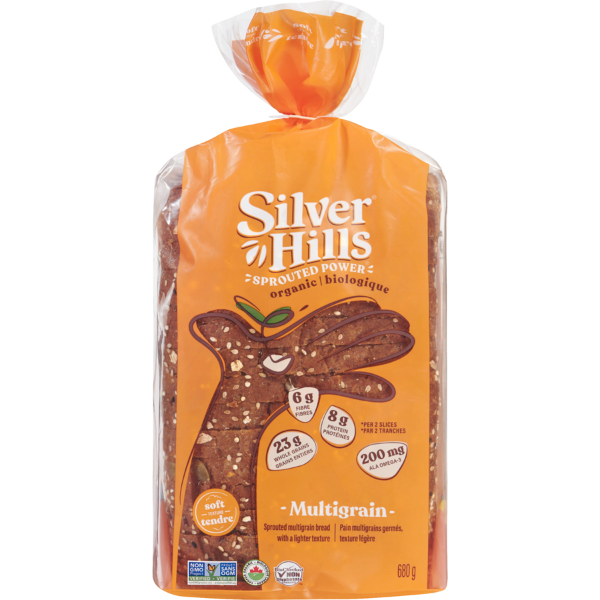 Silver Hills Sprouted Multigrain Bread FROZEN 680g