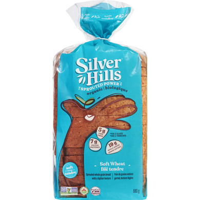 Silver Hills Soft Wheat Bread FROZEN 680g