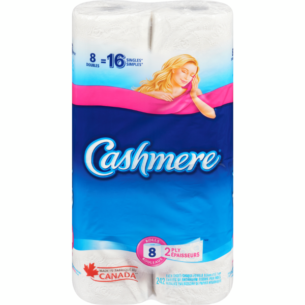 Cashmere Bathroom Tissue 8=16 rolls
