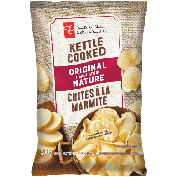 PC Original Kettle Cooked Chips 200g