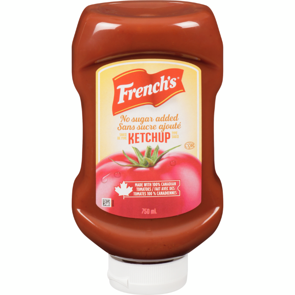 French's Ketchup Type Sauce No Sugar Added 750ml