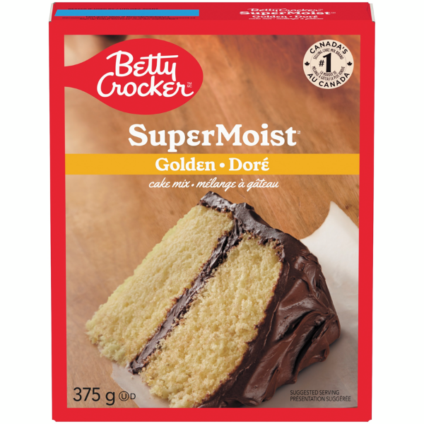 Betty Crocker SuperMoist Golden Cake Mix 375g