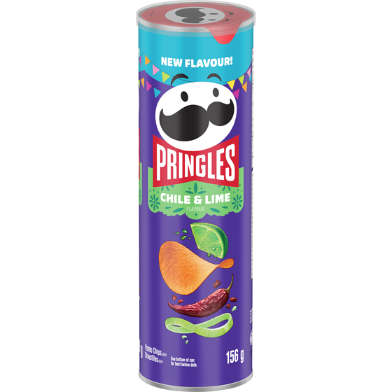 Pringles Chili & Lime Potato Chips 156g