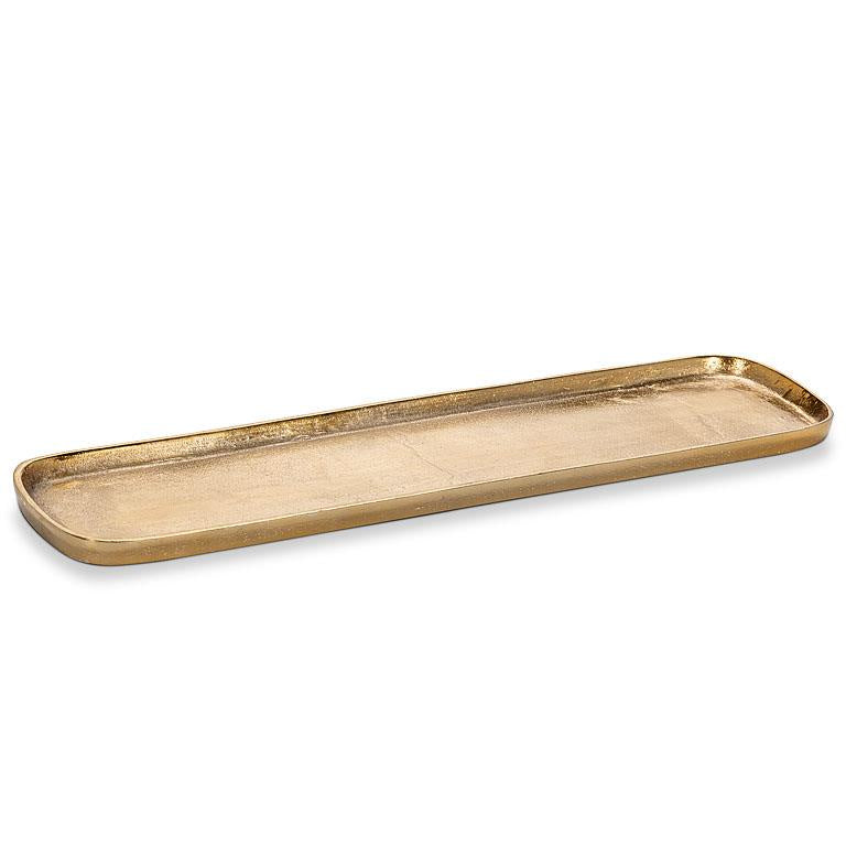 Abbott Lg Oval Gold Tray