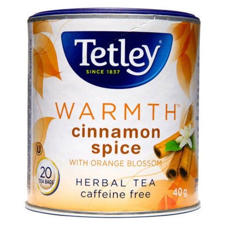 Tetley Warmth Cinnamon Spice Herbal Tea 20ct