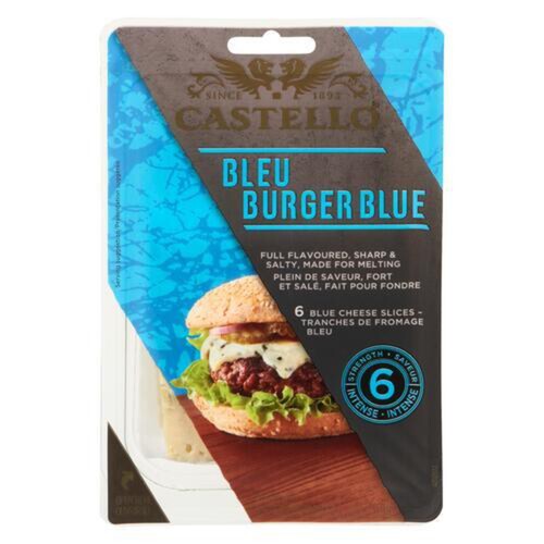 Castello Burger Blue Sliced Cheese 150g