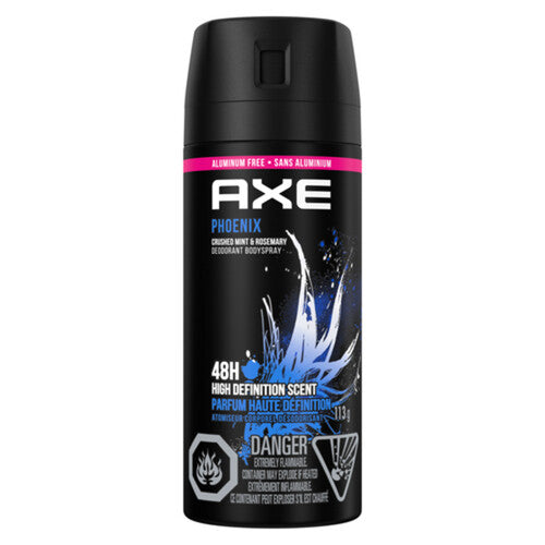 AXE Phoenix Deodorant Crushed Mint & Rosemary Deodorant Body Spray 113 g