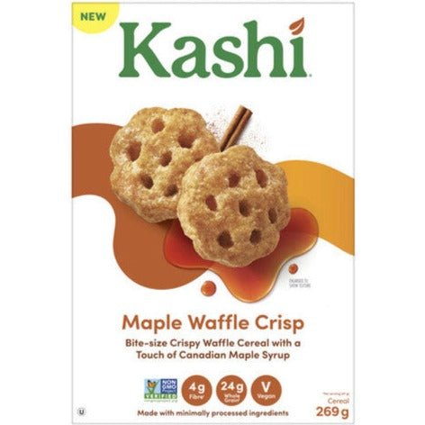 Kashi Maple Waffle Crisp Cereal 269g