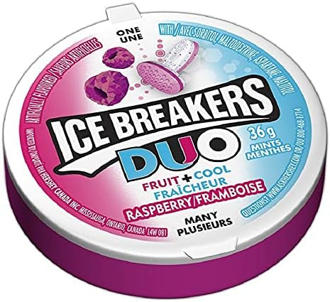 Ice Breakers Duo Raspberry Mints 36g
