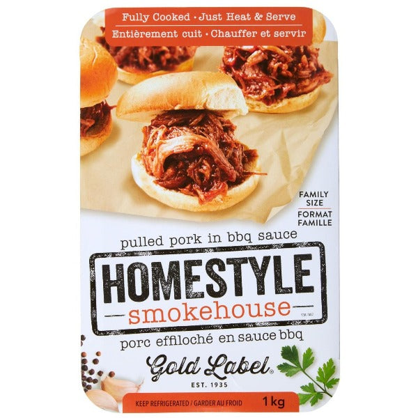 Homestyle Smokehouse Pulled Pork 1kg