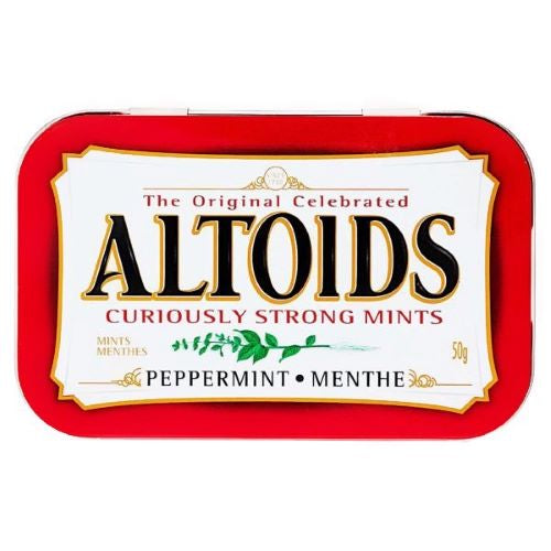 Altoids Curiously Strong Peppermint Mints 50g