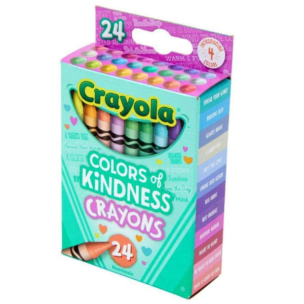 Crayola Colors of Kindness Crayons 24 Pack