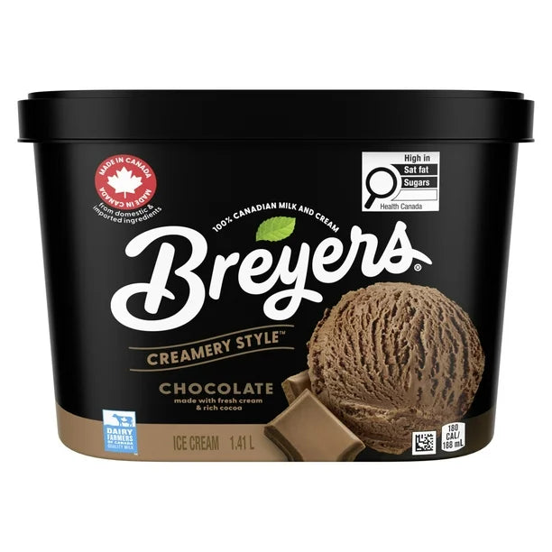 Breyers Creamery Style Chocolate Ice Cream 1.41l