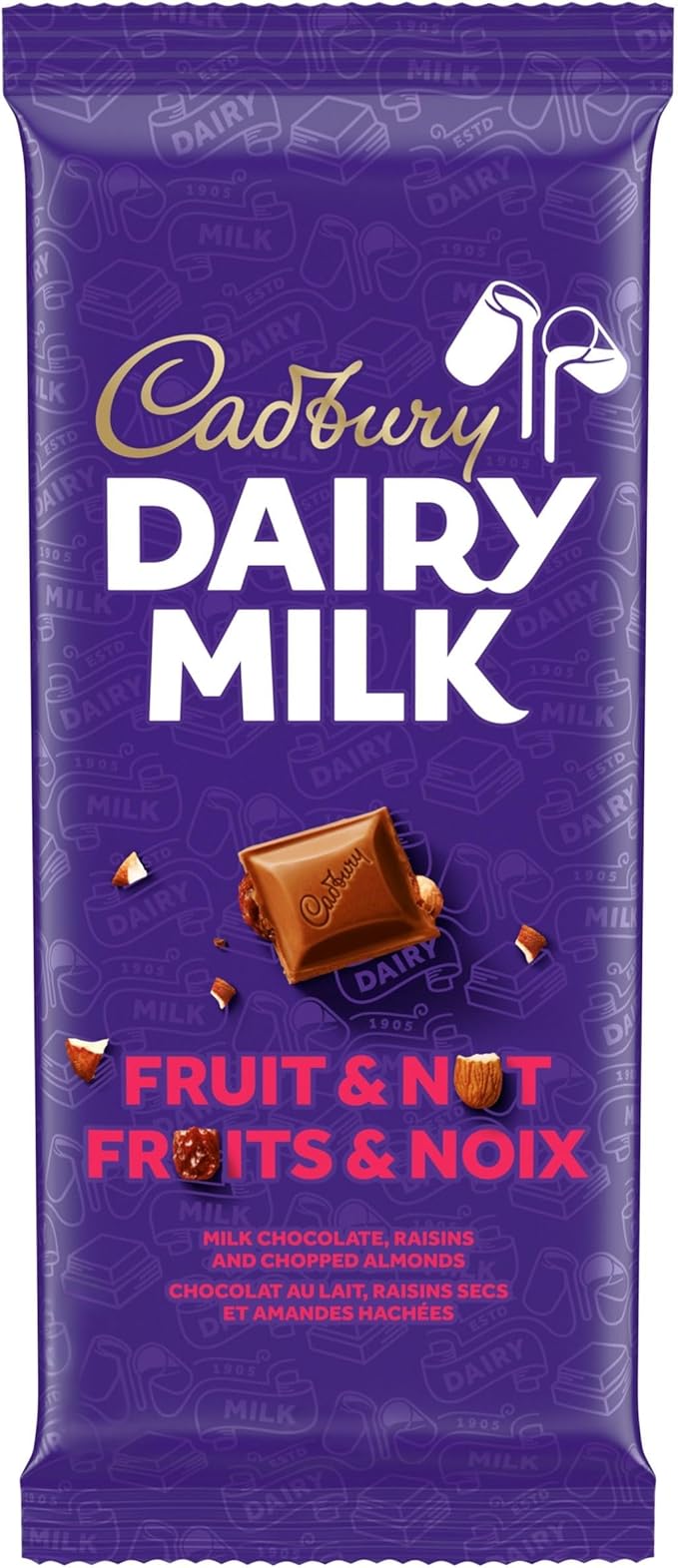 Cadbury Dairy Milk Fruit & Nut 90g