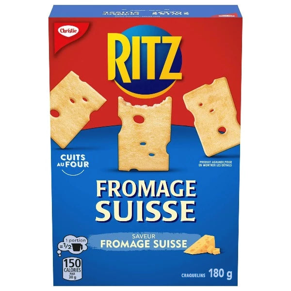 Christie's Ritz Swiss Cheese Crackers 180g