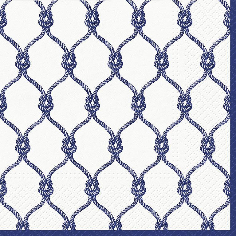 Luncheon Sea Knot Napkins 20pk