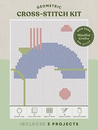 Geometric Cross Stitch Kit