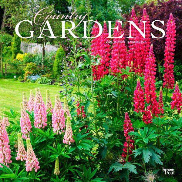 Country Gardens 2025 16mth Calendar with Mini Calendar