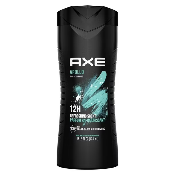 AXE Apollo Sage & Cedarwood 12H Refreshing Scent Body Wash 473 ml