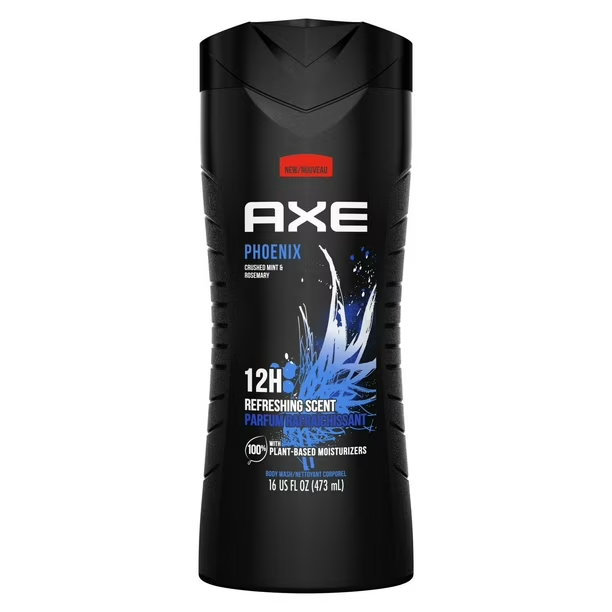 AXE Phoenix Crushed Mint & Rosemary 12H Refreshing Scent Body Wash 473 ml