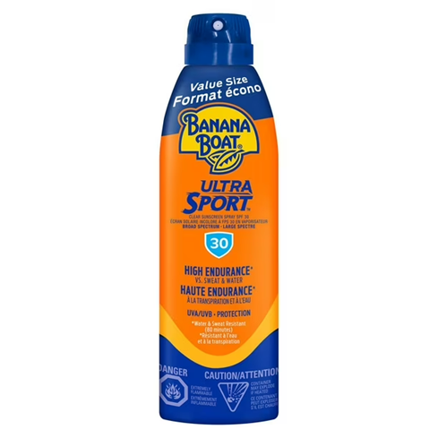 Banana Boat Ultra Sport Sunscreen Spray SPF 30,  226 g