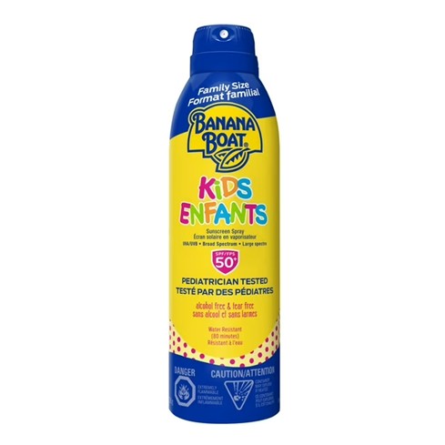 Banana Boat Kids Sunscreen Spray SPF 50, 226 g