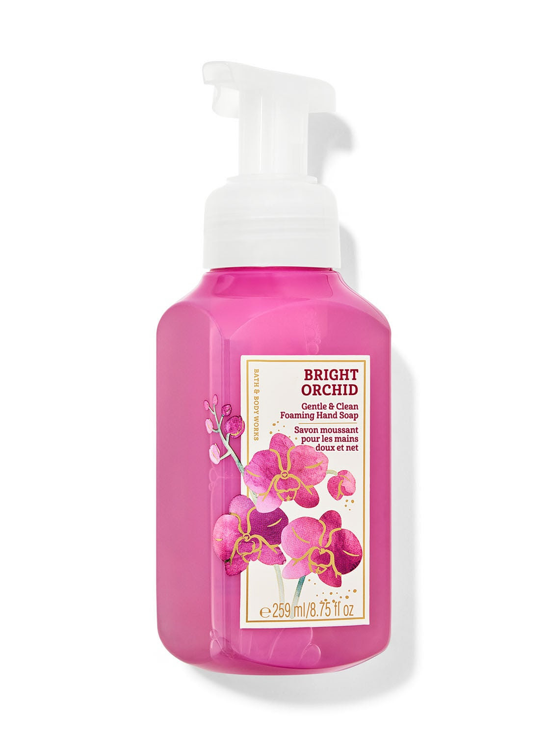 Bath & Body Works Bright Orchid Gentle & Clean Foaming Hand Soap 259 ml