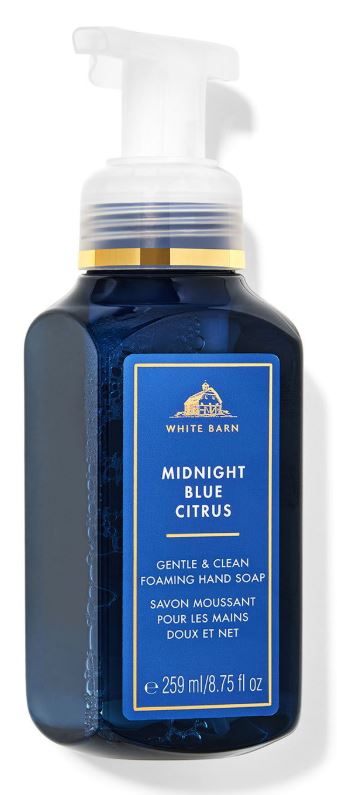 White Barn Midnight Blue Citrus Gentle & Clean Foaming Hand Soap 259 ml