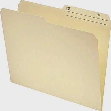 Continental Manila Letter-Size File Folders 25pk