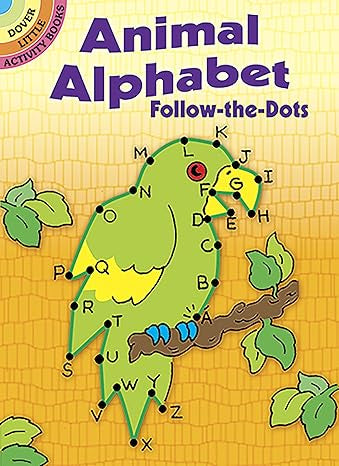 Dover Animal Alphabet Follow-the-Dots