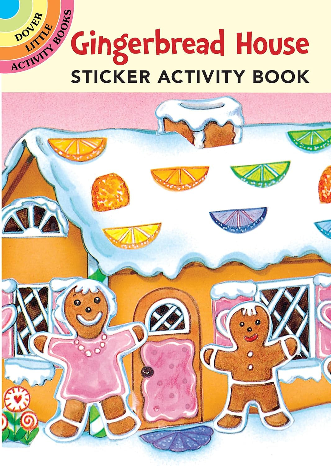 Dover Gingerbread House Sticker Activity Book