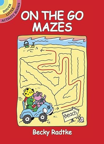 Dover On The Go Mazes Activity Book