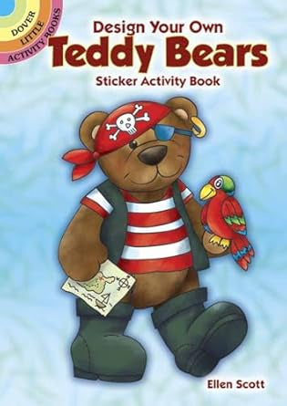 Dover Design Your Own Teddy Bears Sticker Activity Book