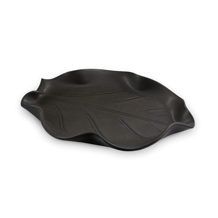 Hilborn Pottery Snack Plate, Ebony