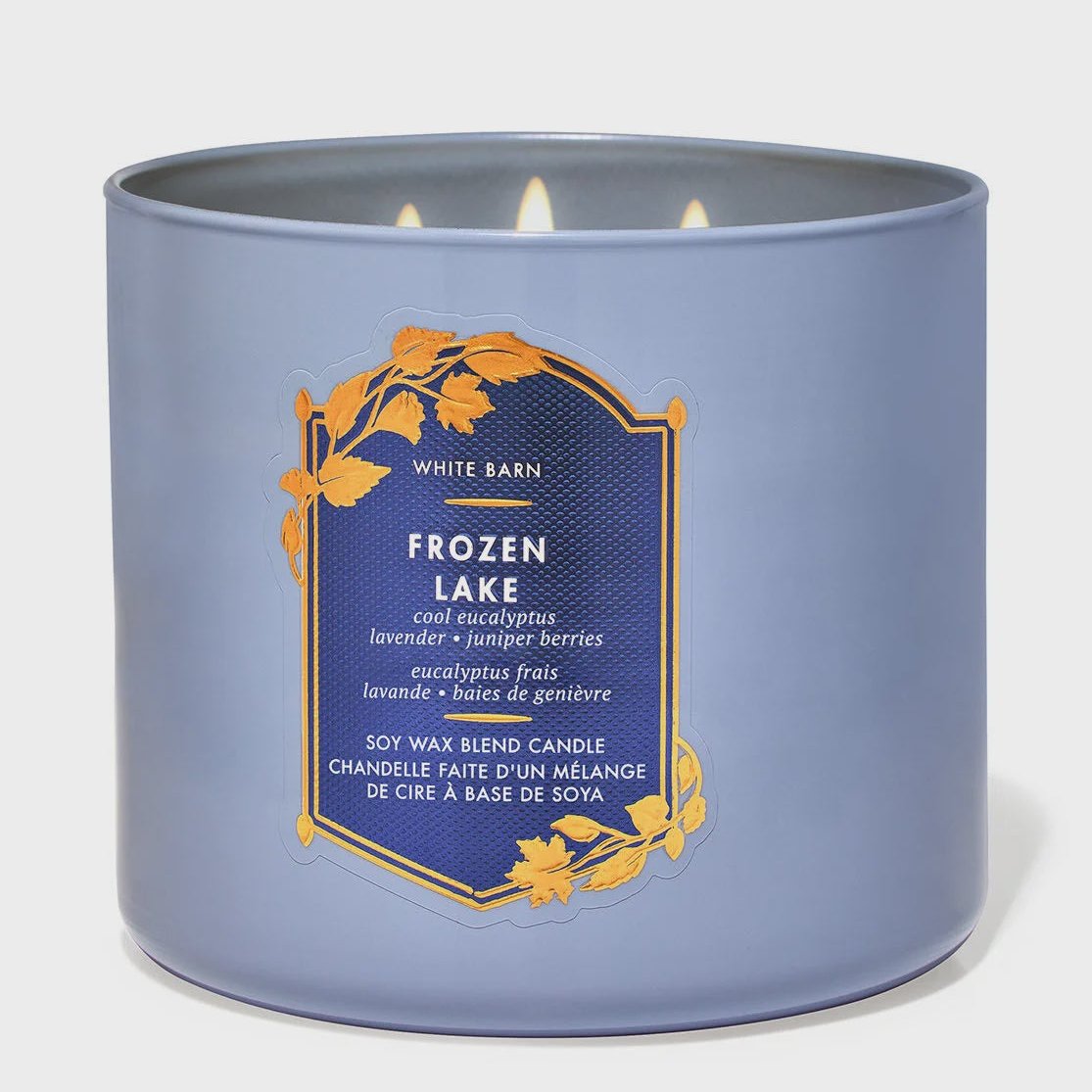 White Barn Frozen Lake 3 Wick Candle 14.5oz