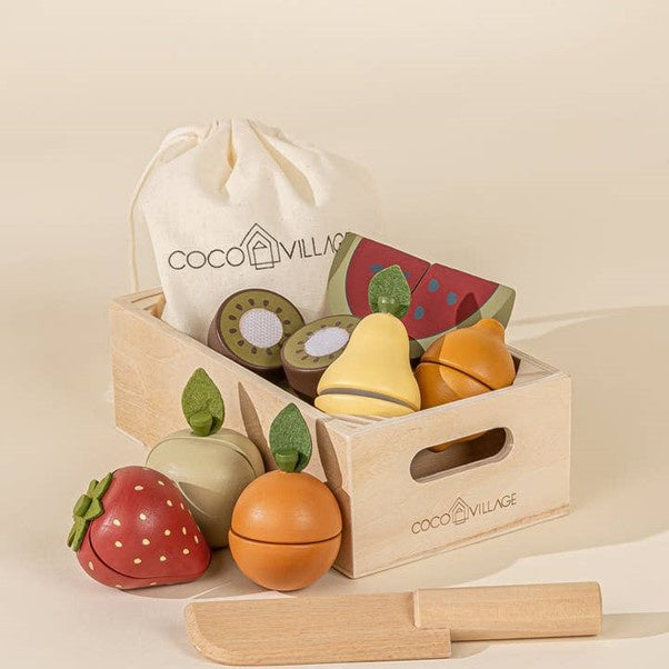 Coco Village Wooden Fruits Playset