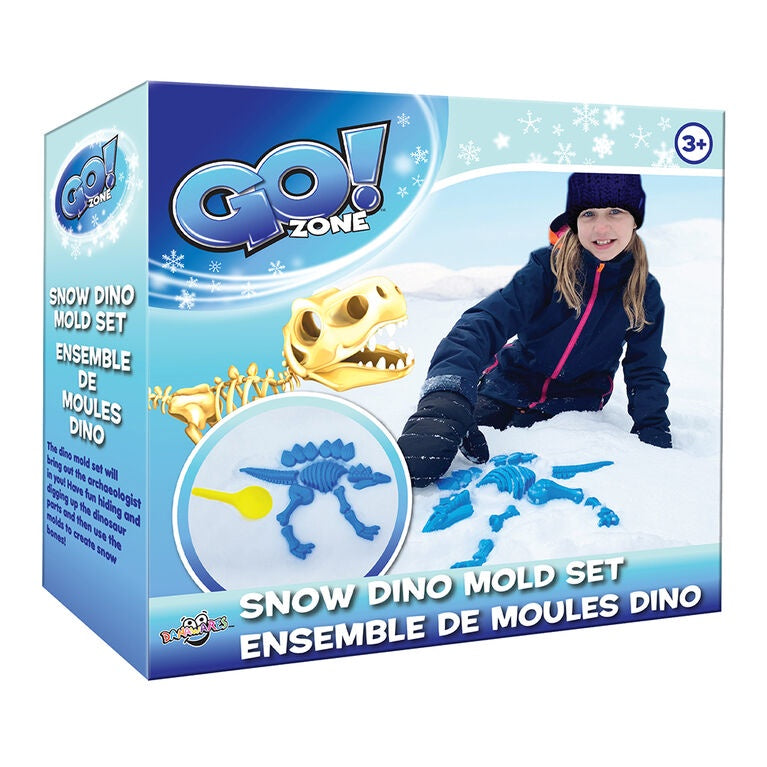 Go Zone Snow Dino Mold Set